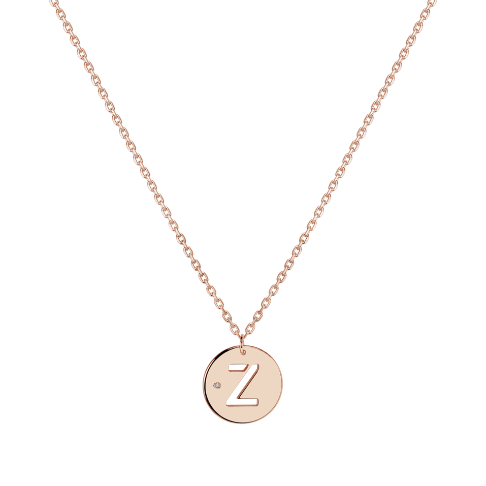 Diamond necklace Cut Coins Z