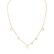 Diamond necklace Circles of Hearth2