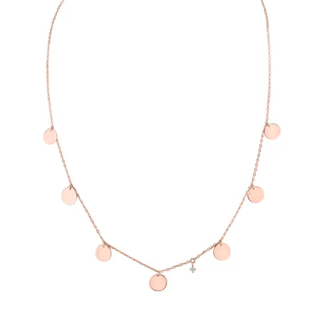 Diamond necklace Circles of Passion