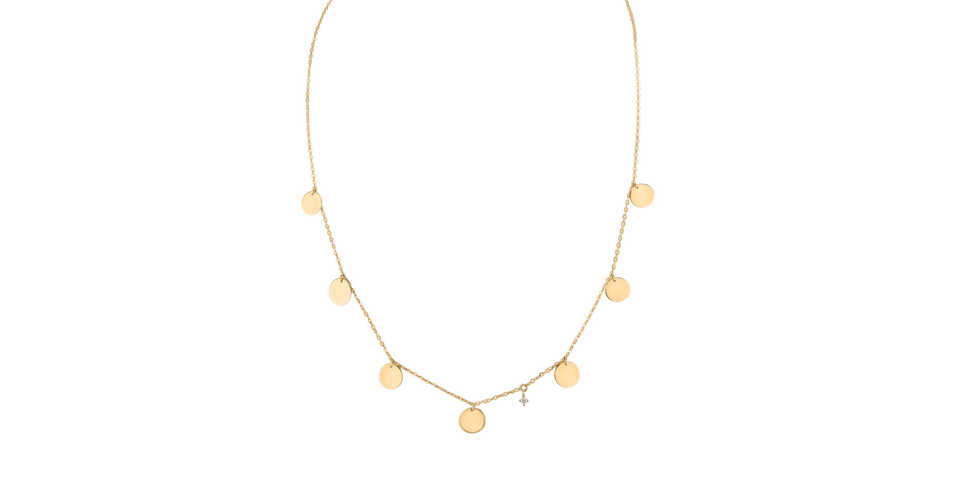 Diamond necklace Circles of Passion