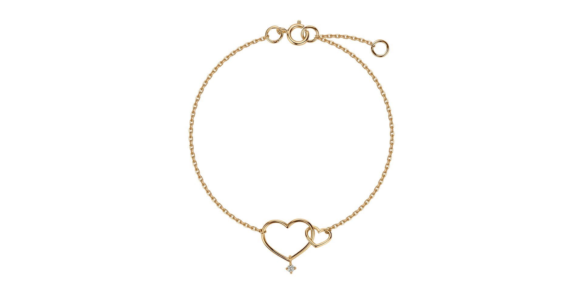 Diamond bracelet Affection Love