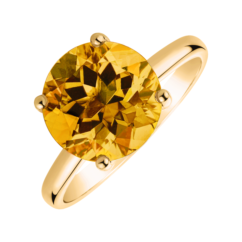 Ring with Citríne Bonbon