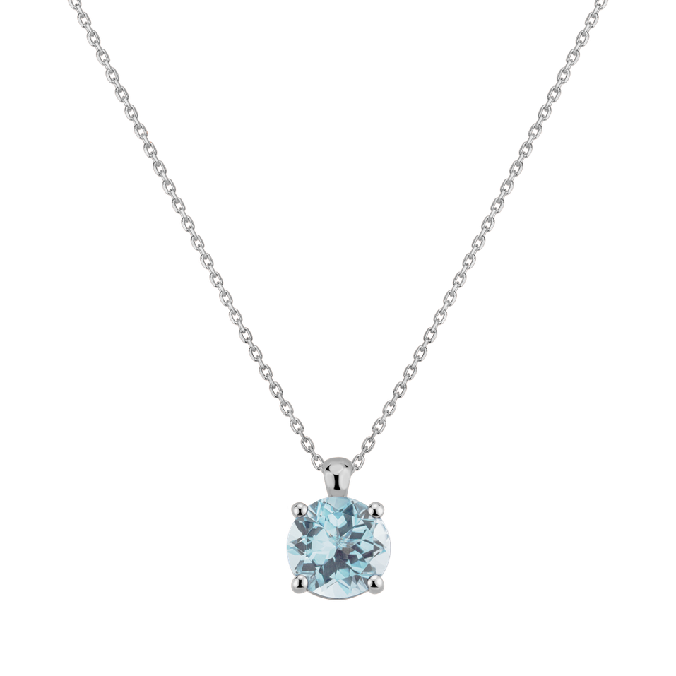 Necklace with Aquamarine Allen