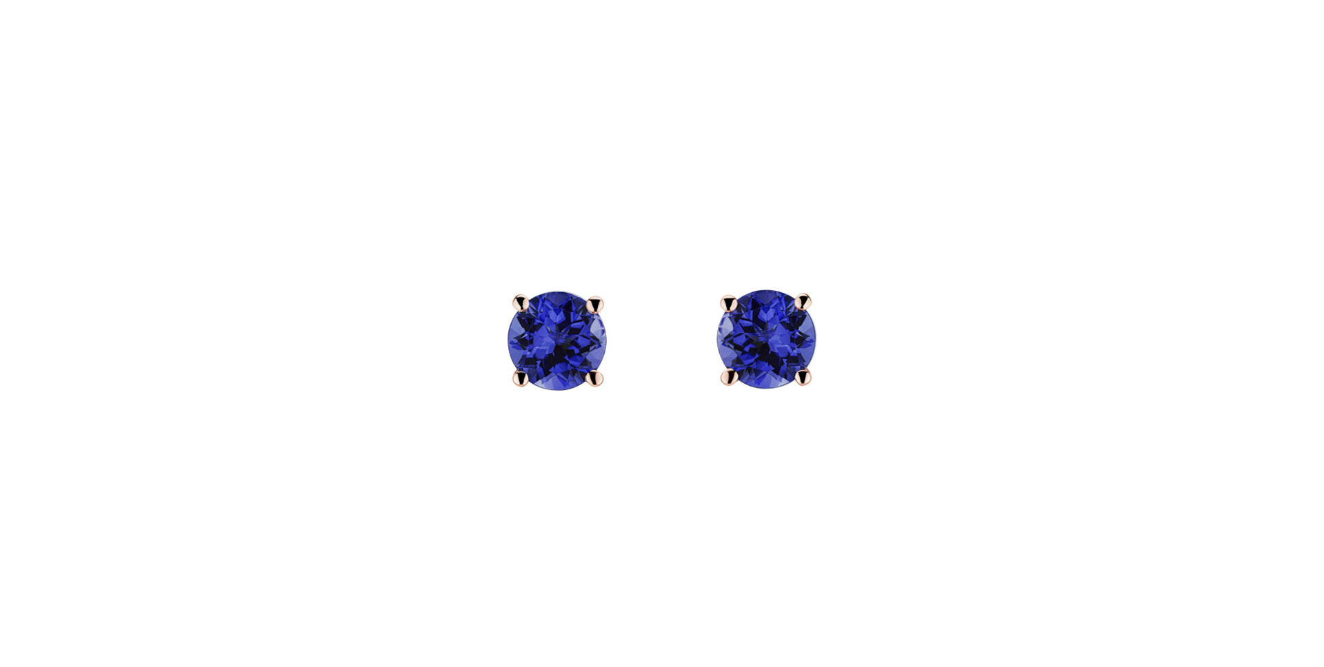 Earrings with Tanzanite Virginia Sparkle