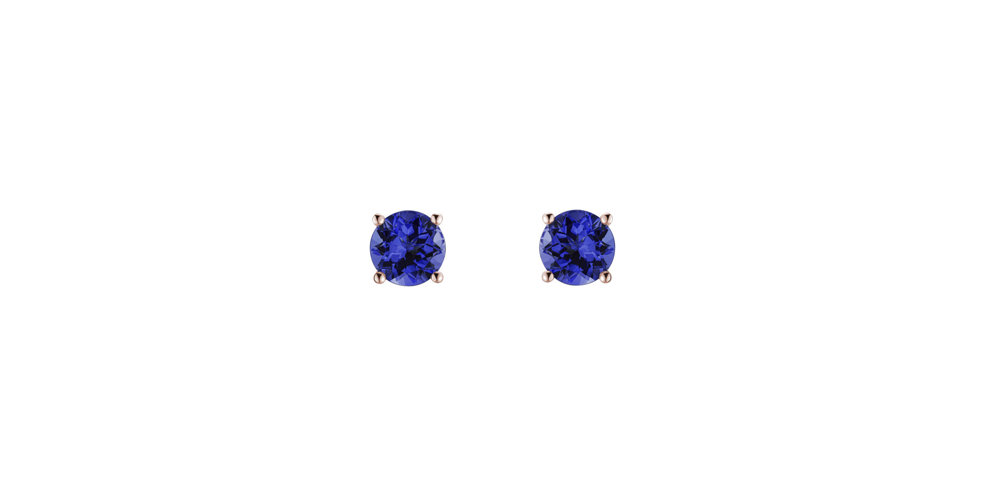 Earrings with Tanzanite Virginia Sparkle