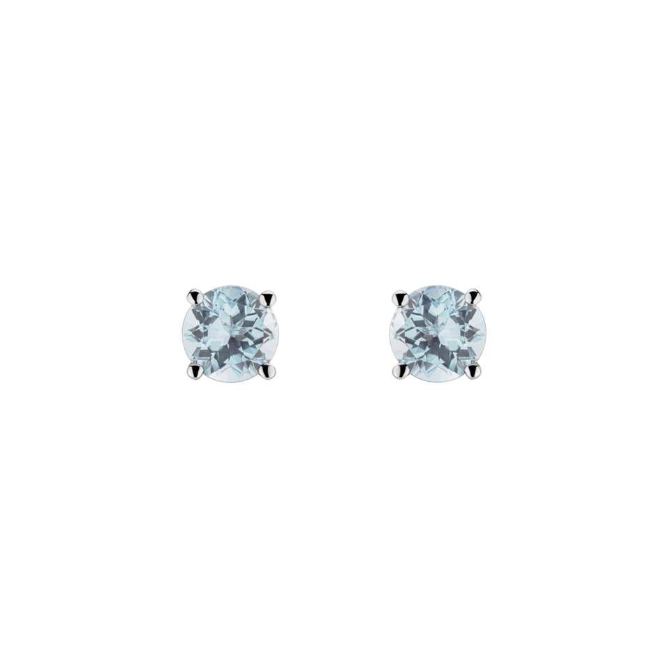 Earrings with Aquamarine Virginia Sparkle