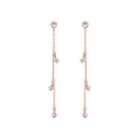 Diamond earrings Cha Cha