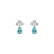 Diamond earrings with Paraiba Royal Soul2