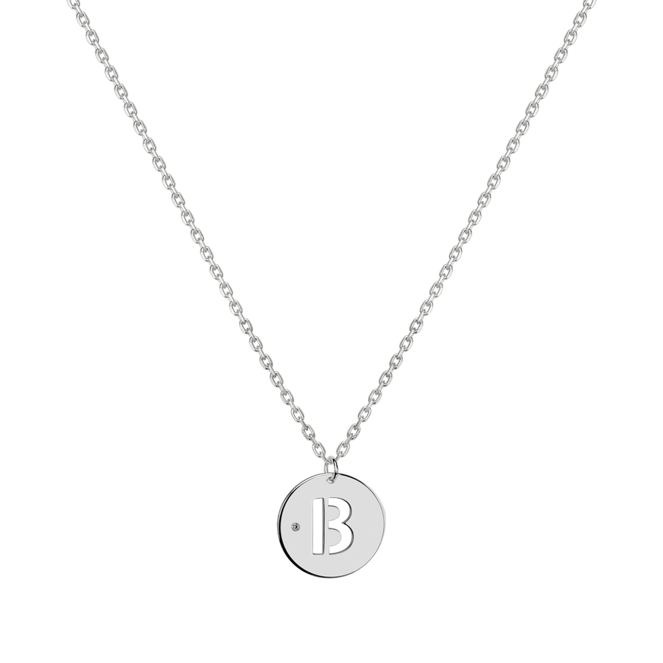 Diamond necklace Cut Coins B