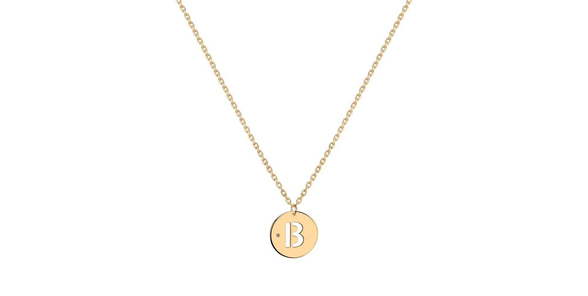 Diamond necklace Cut Coins B