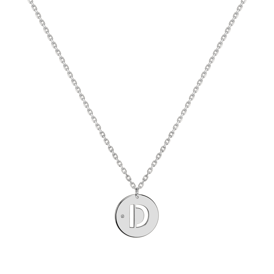 Diamond necklace Cut Coins D