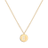 Diamond necklace Cut Coins E2