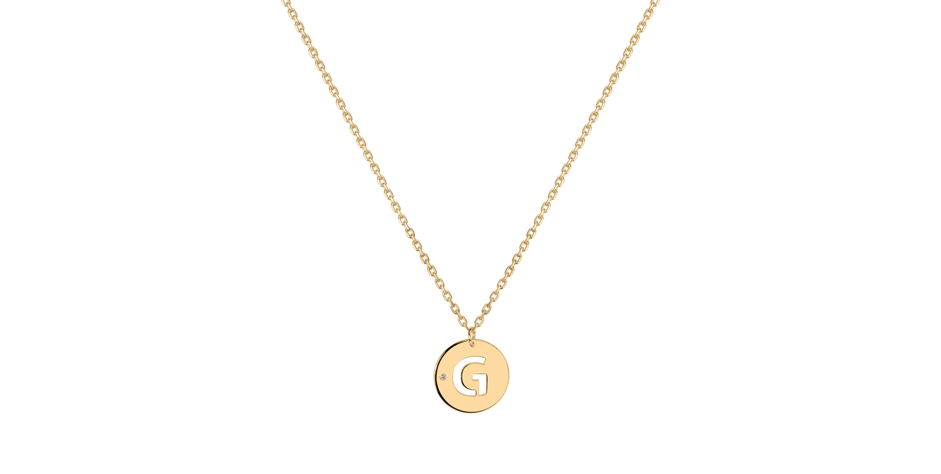 Diamond necklace Cut Coins G