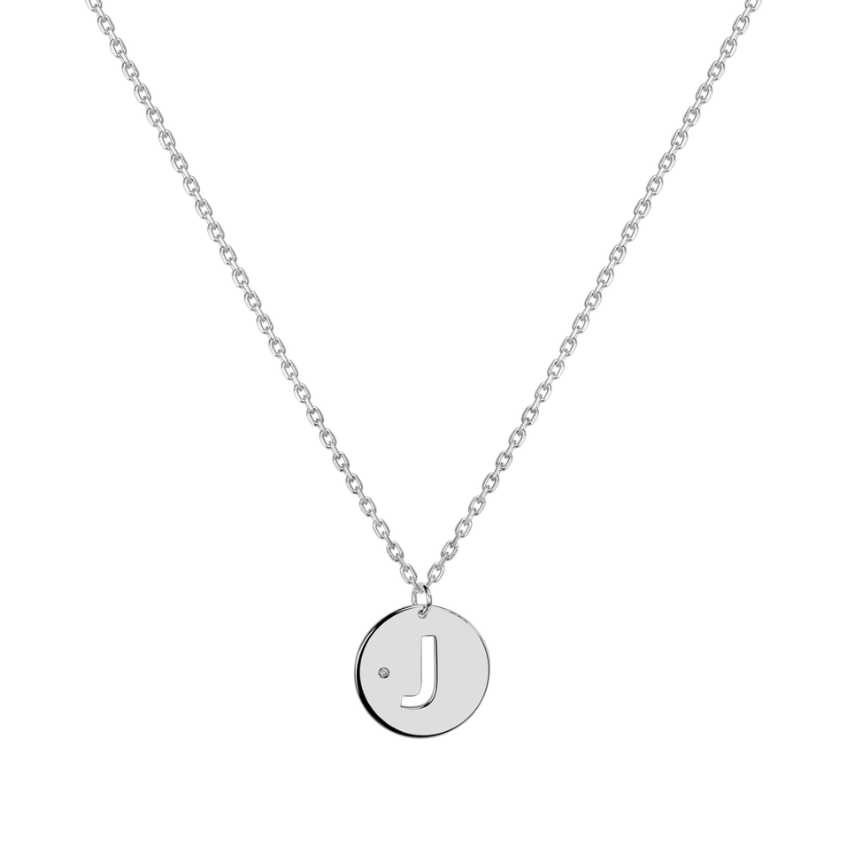 Diamond necklace Cut Coins J
