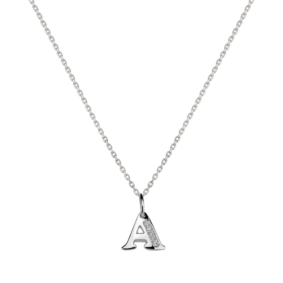 Diamond pendant Dream Letter