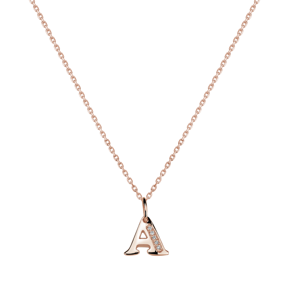 Diamond pendant Dream Letter