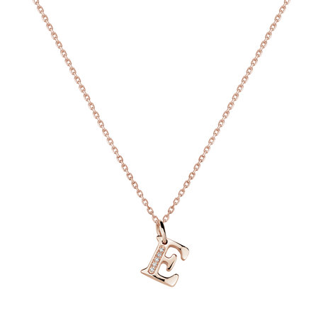Diamond pendant Dream Letter