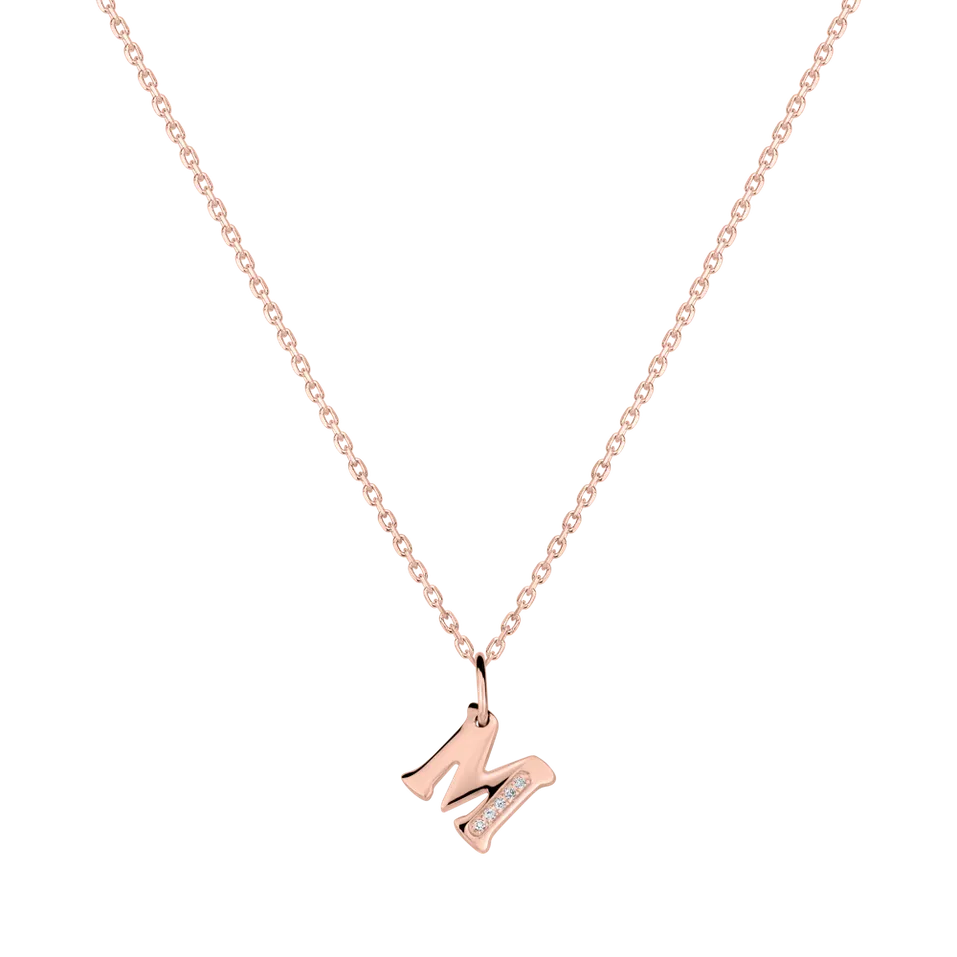 Diamond pendant Dream Letter