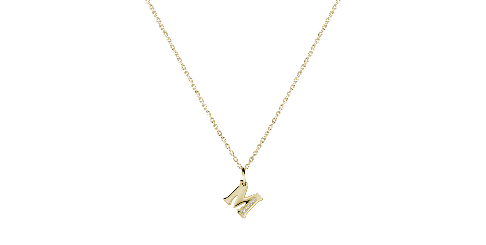 Diamond pendant Dream Letter