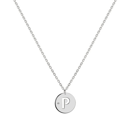 Diamond necklace Cut Coins P