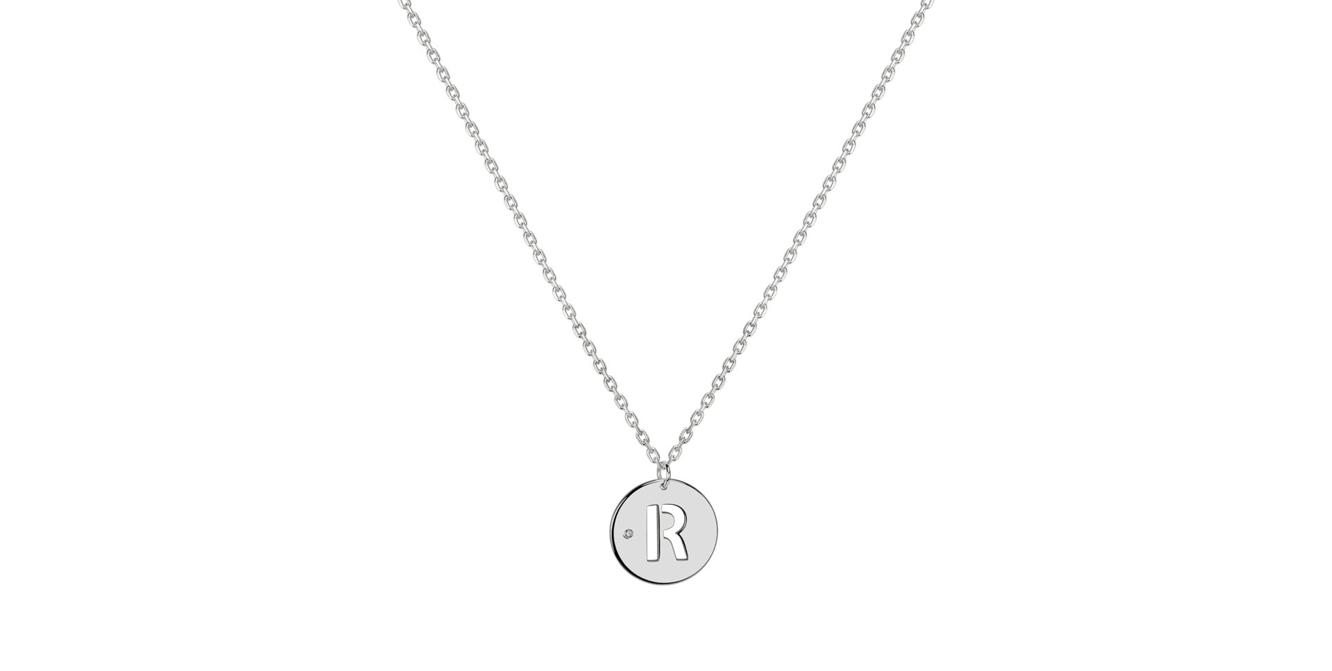 Diamond necklace Cut Coins R