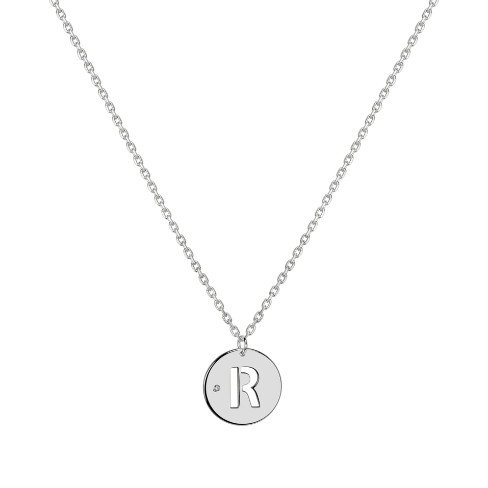 Diamond necklace Cut Coins R