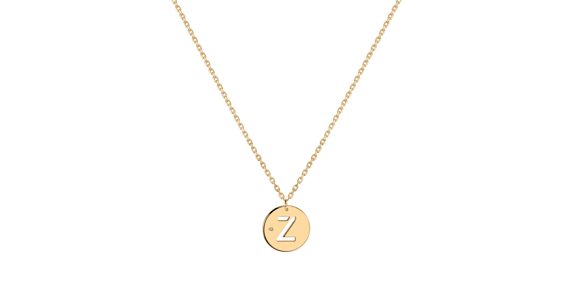 Diamond necklace Cut Coins Z