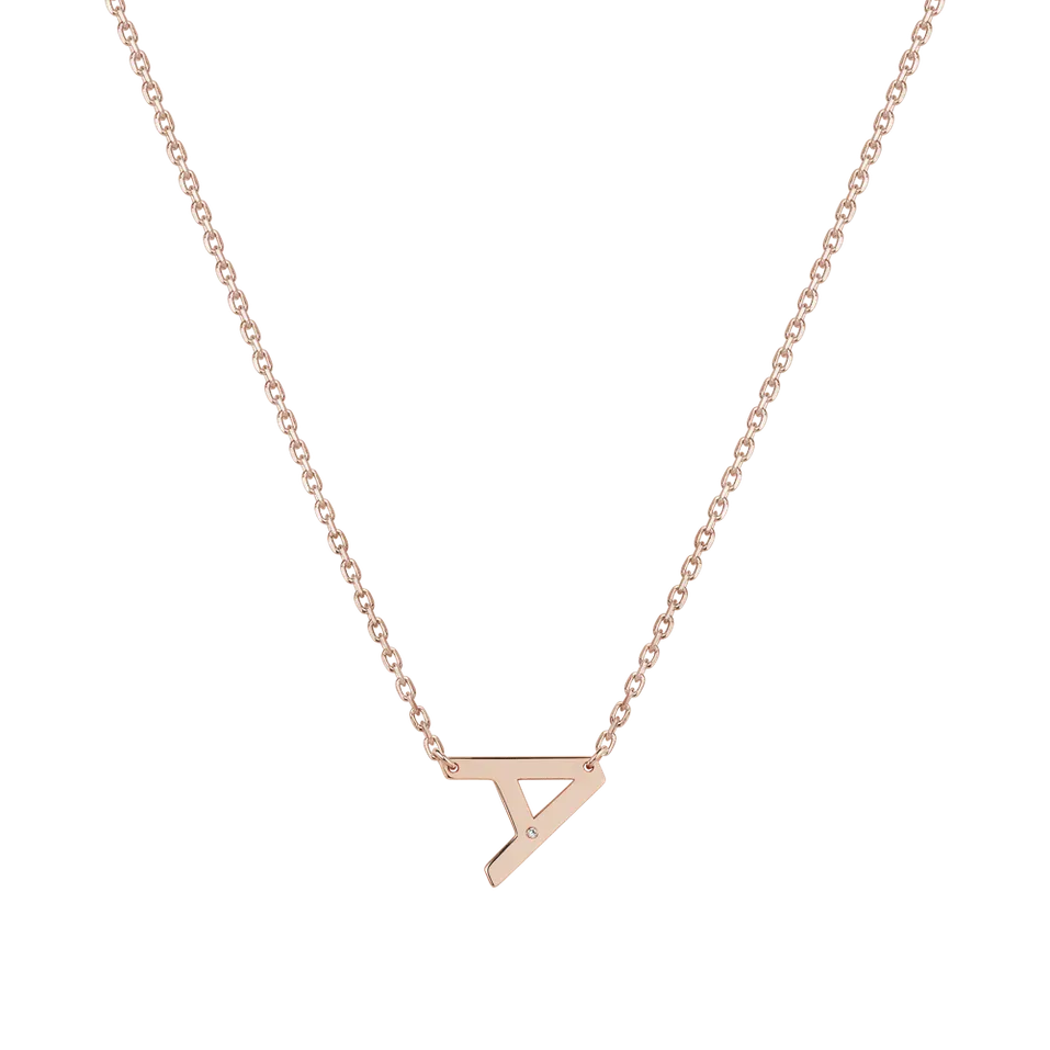 Diamond necklace Big Laser Line A