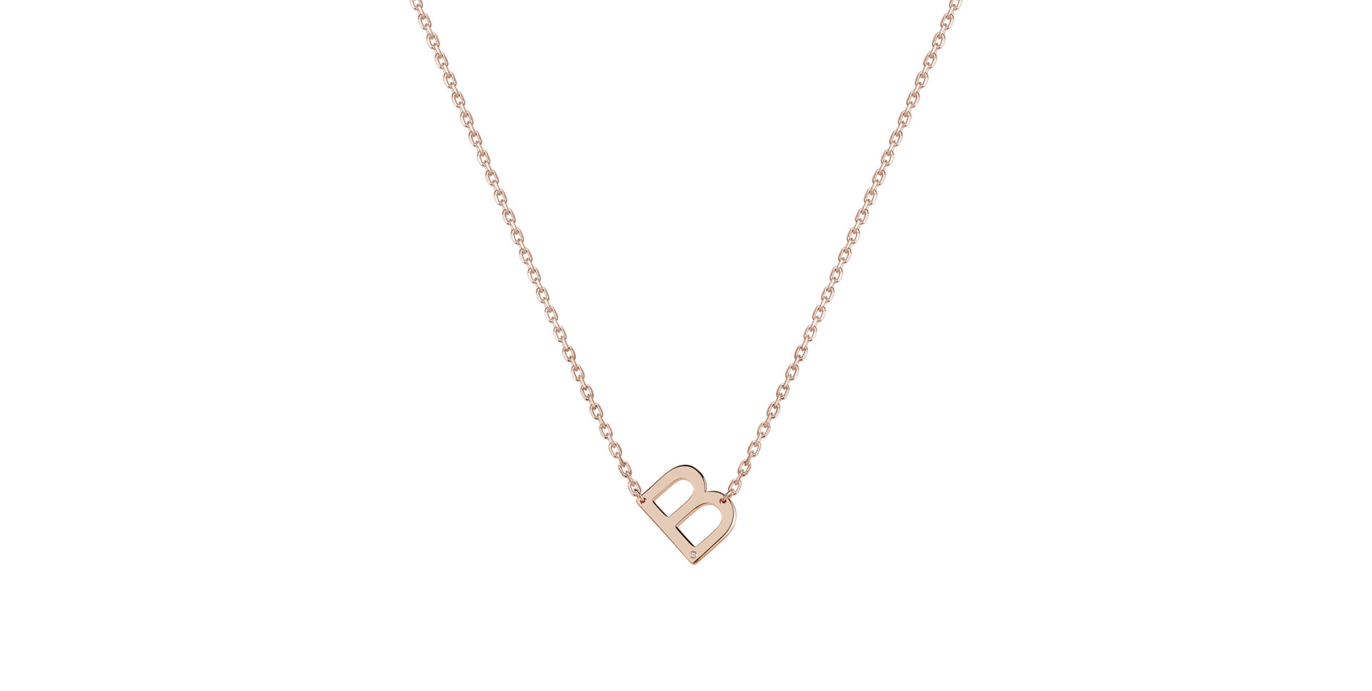 Diamond necklace Big Laser Line B