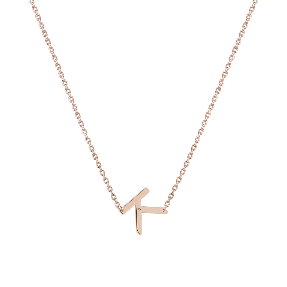 Diamond necklace Big Laser Line K