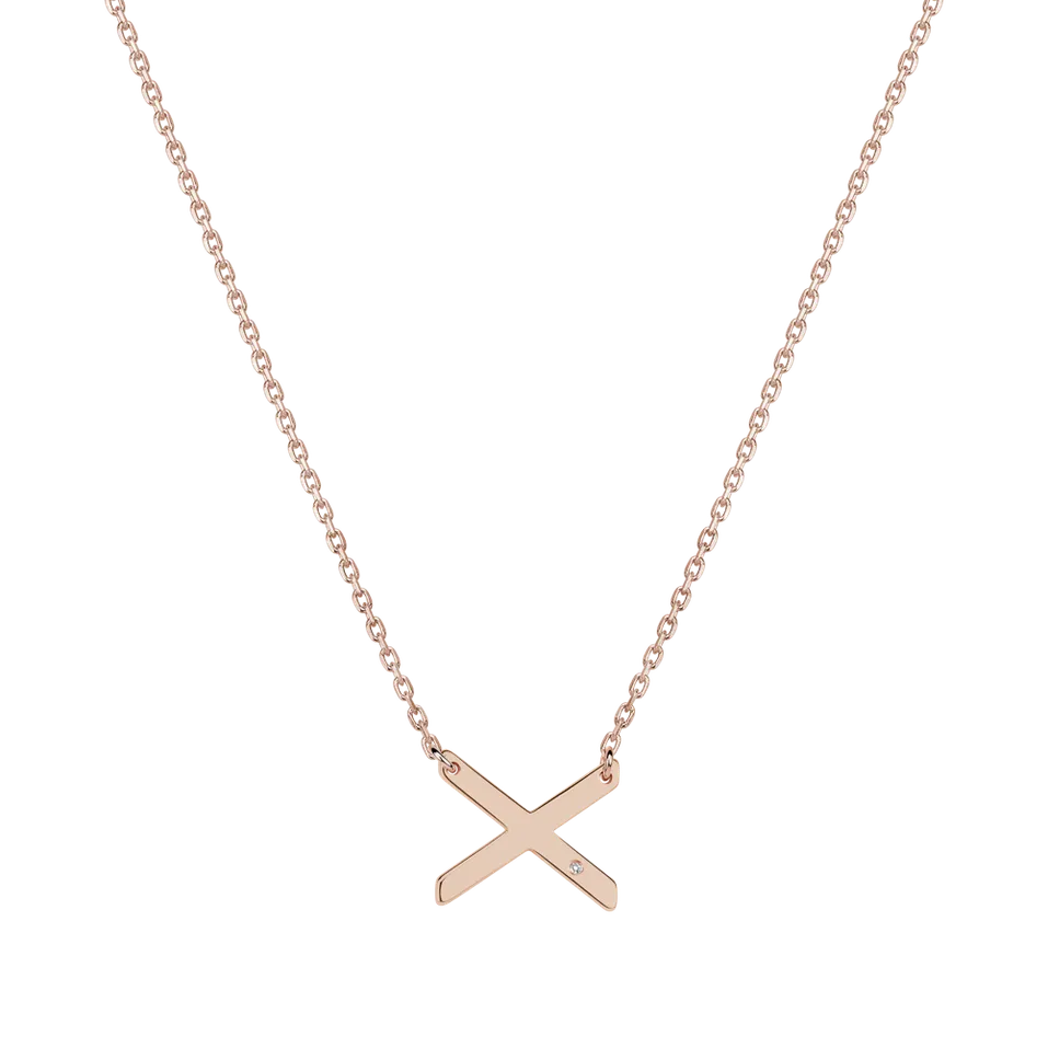 Diamond necklace Big Laser Line X