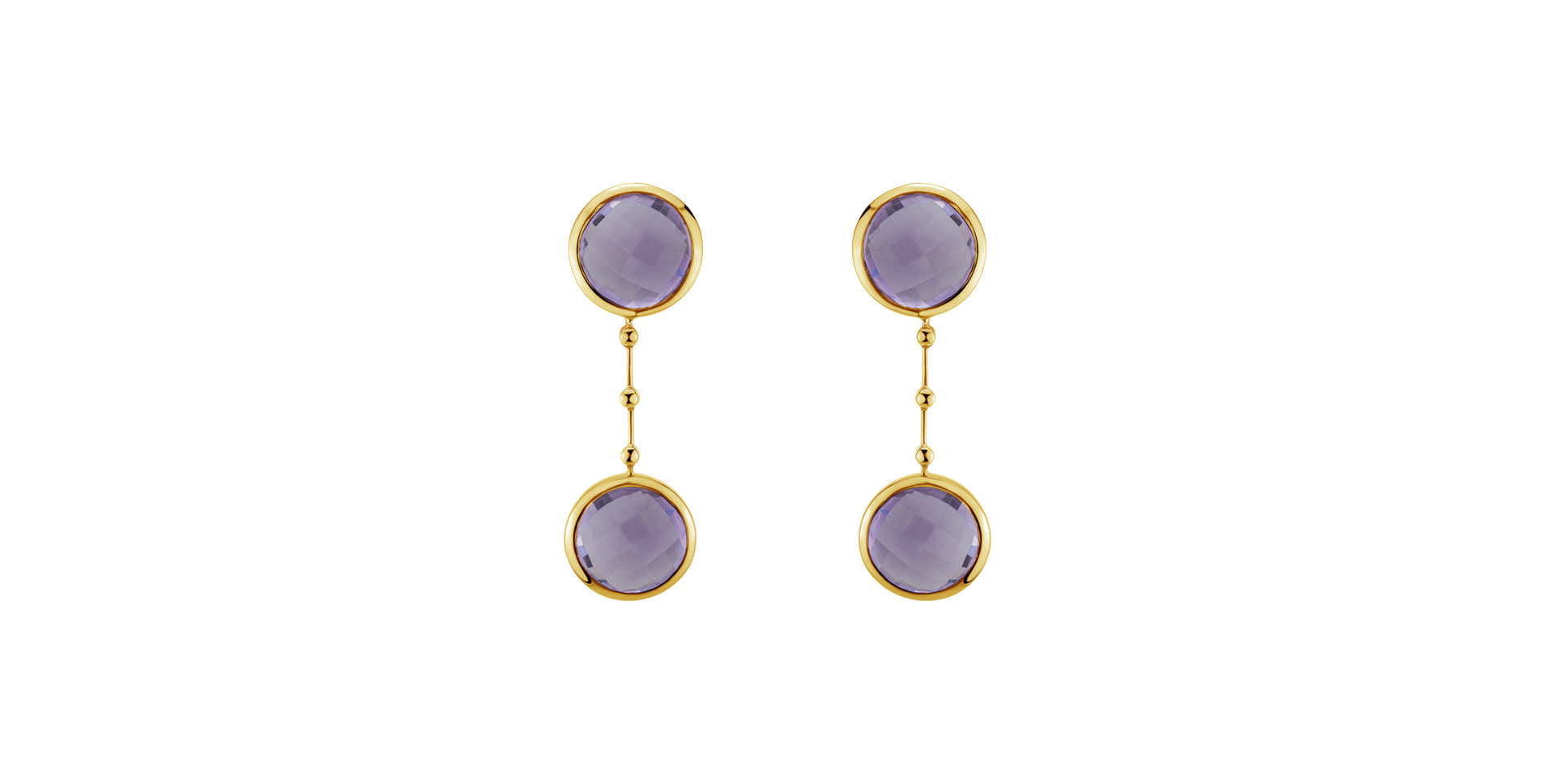 Earrings with Amethyst Arcane Secret