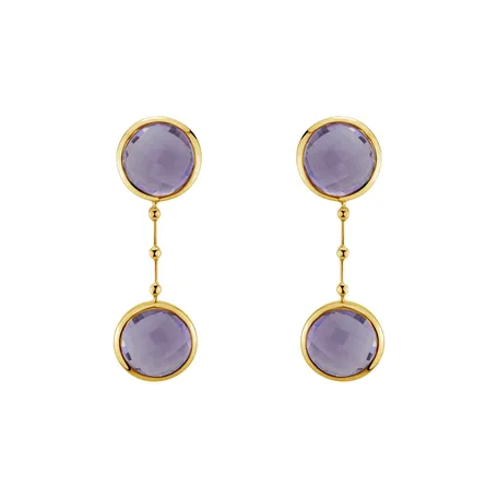 Earrings with Amethyst Arcane Secret