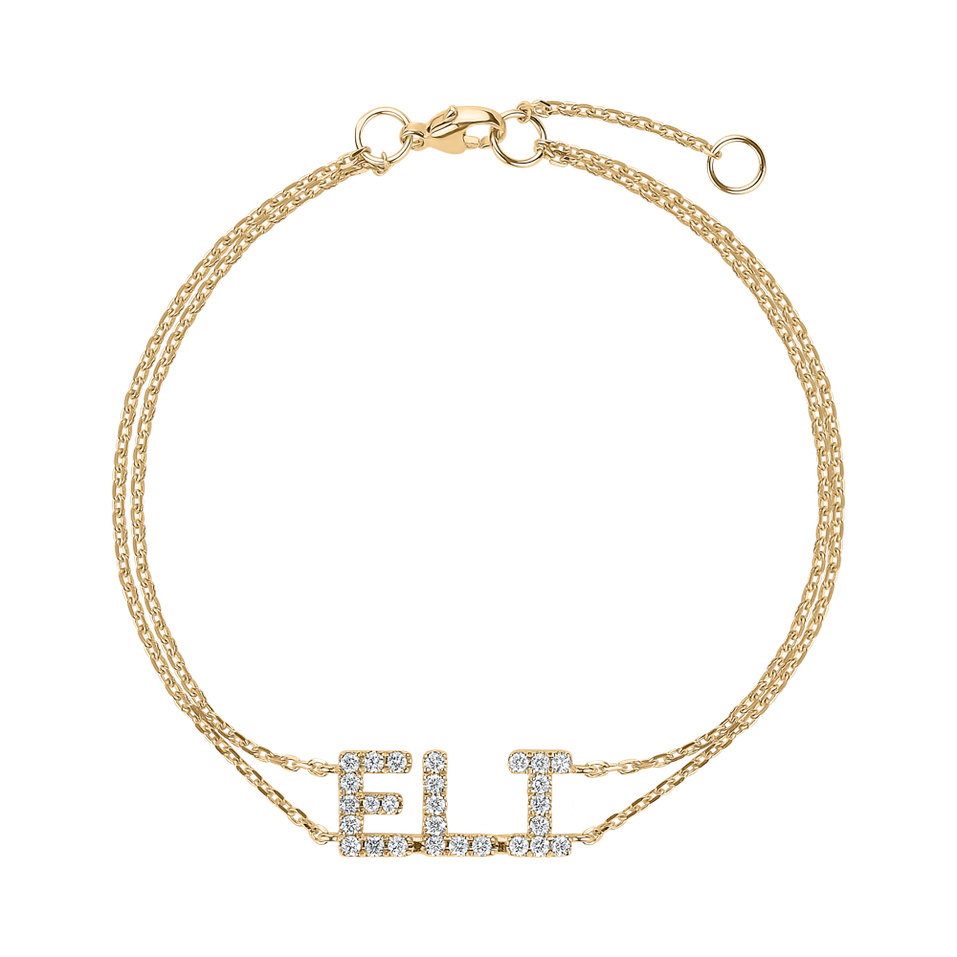 Bracelet with diamonds Eli Diamonds