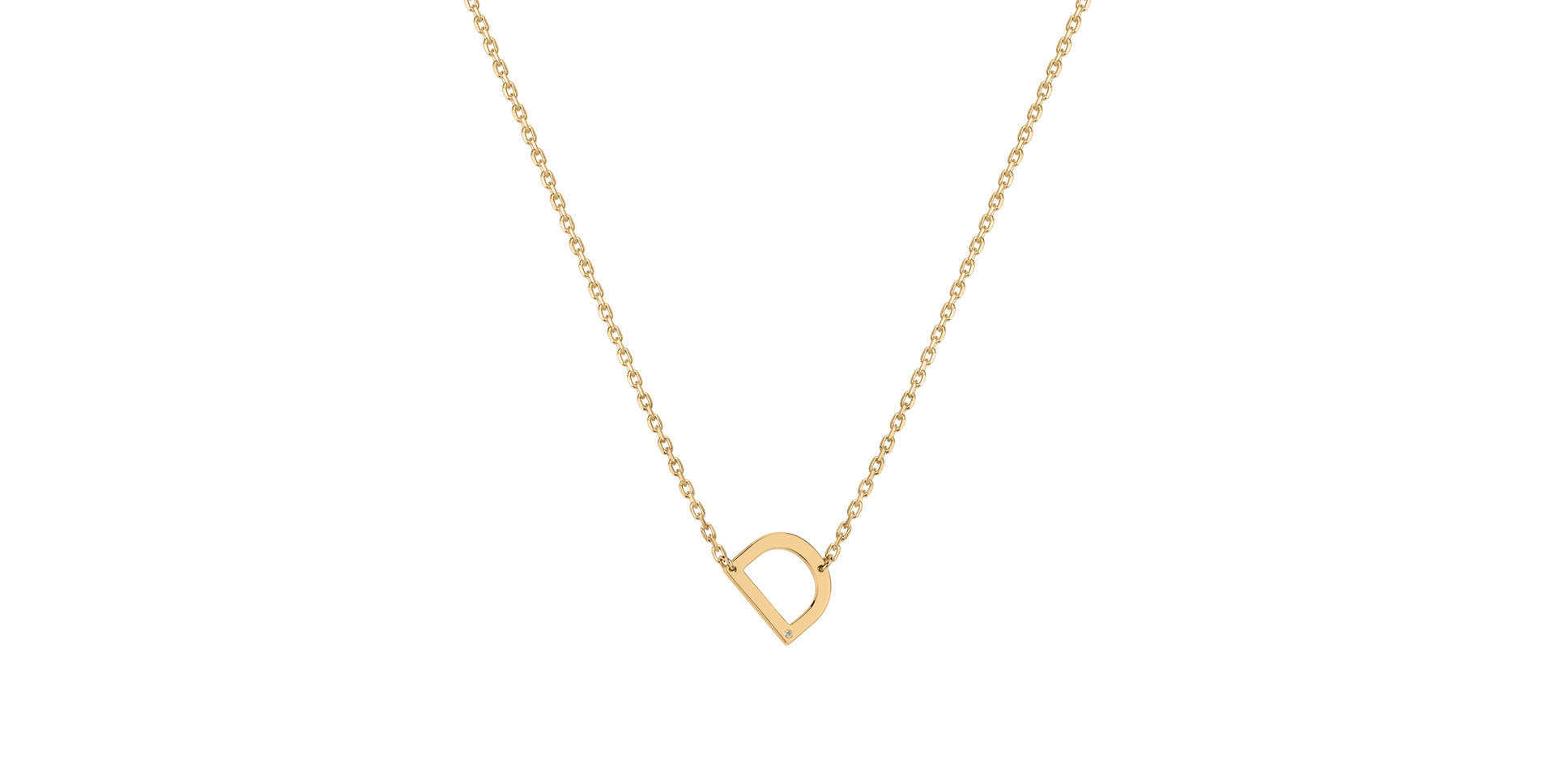 Diamond necklace Big Laser Line D