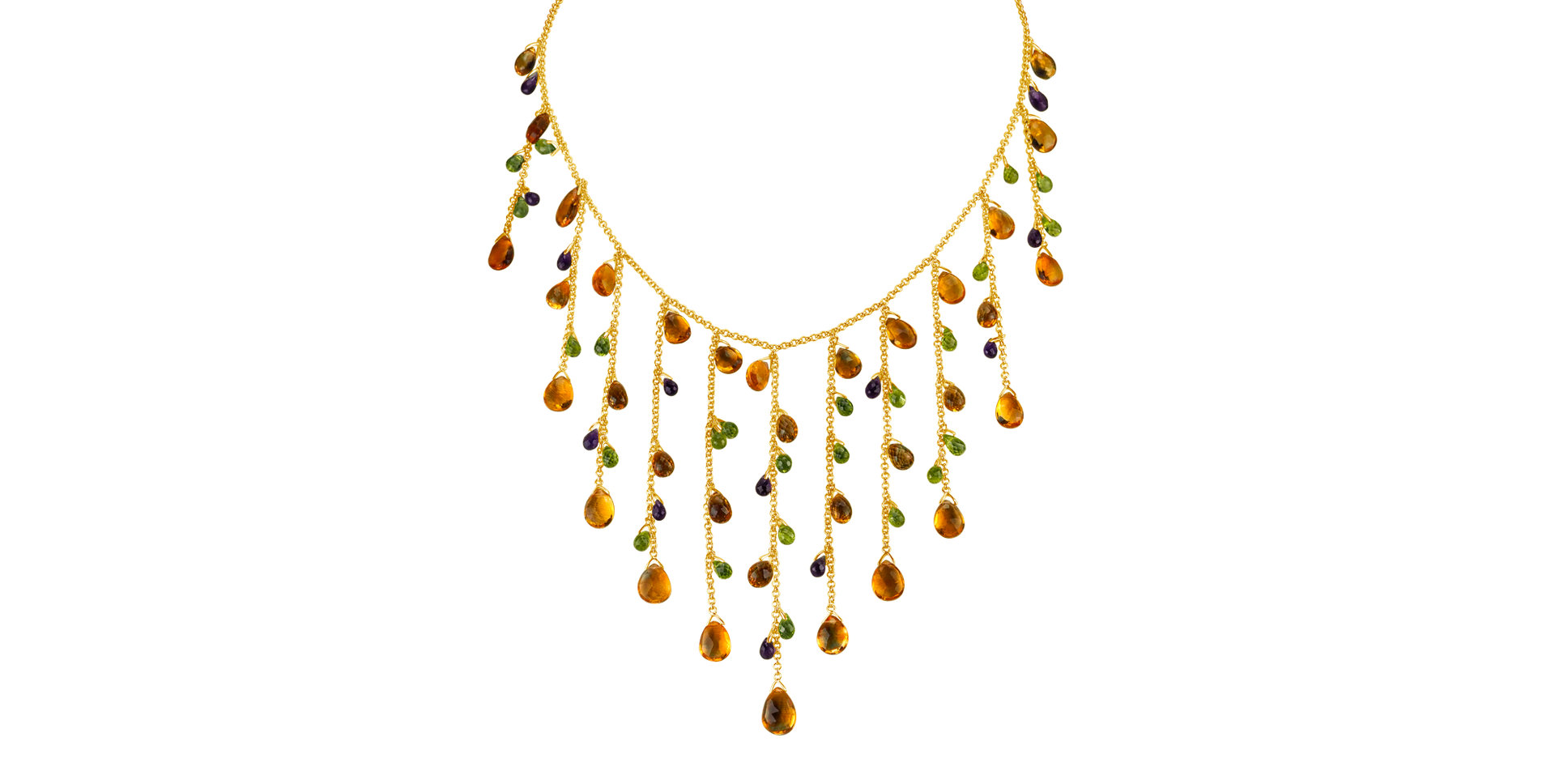 Necklace with gemstones Fiorentini