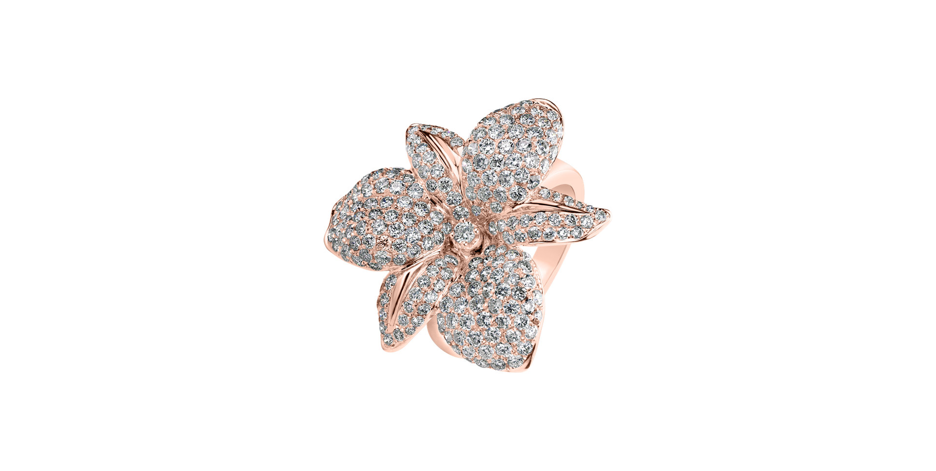 Diamond ring Sensual Orchid