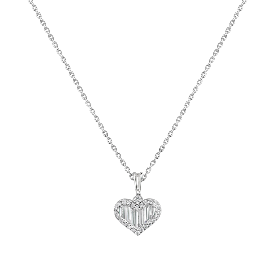 Diamond pendant Love memory