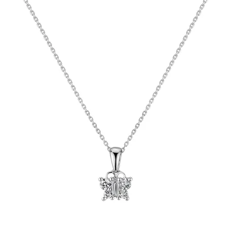 Diamond pendant Glorious Butterfly