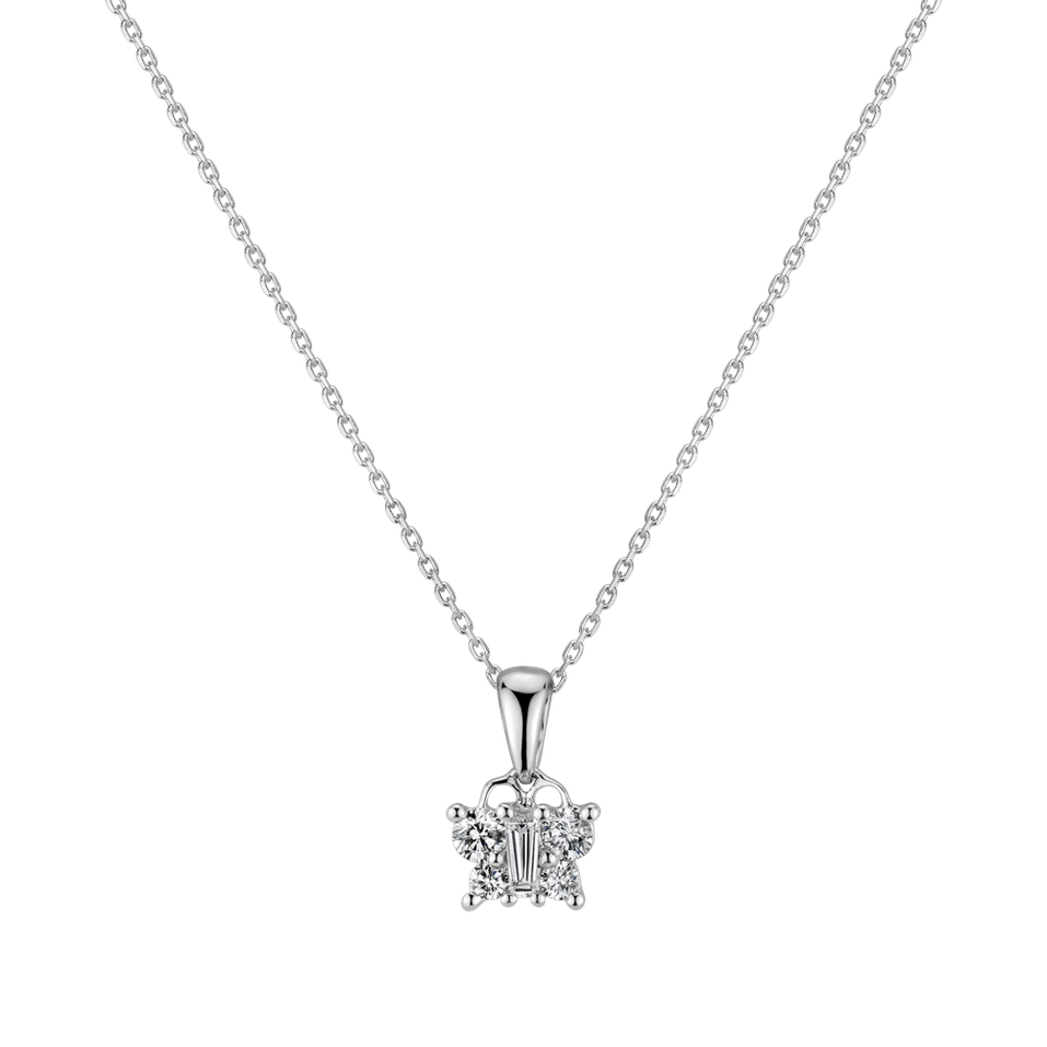 Diamond pendant Glorious Butterfly