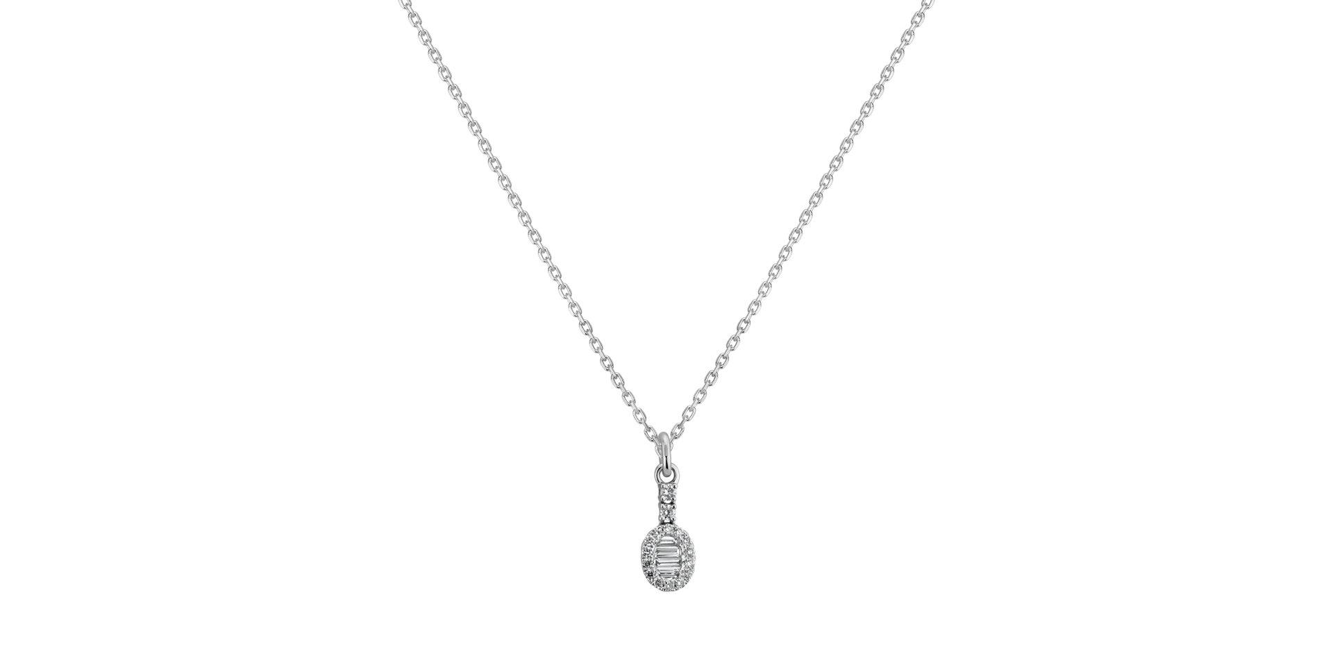 Children's diamond pendant Caitlyn