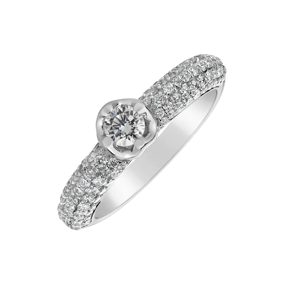 Diamond ring Glitter Love