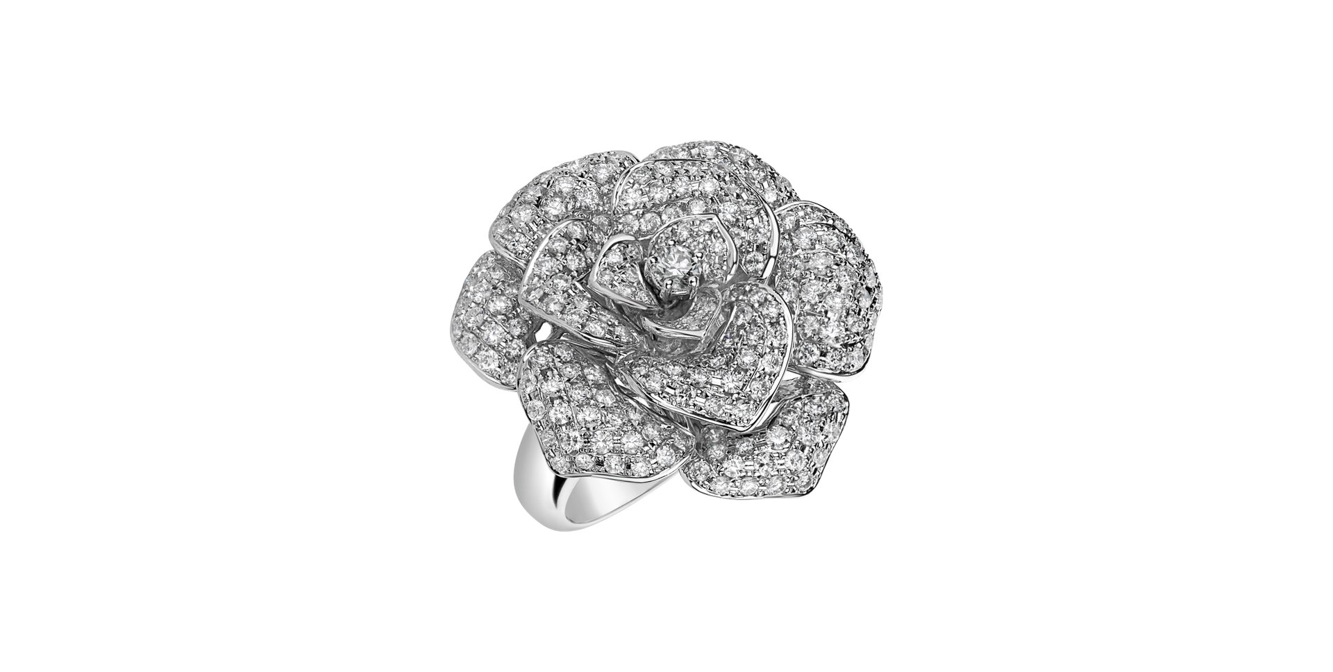 Diamond ring La Rose