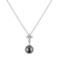 Diamond pendant with Pearl Pearl Obsession2
