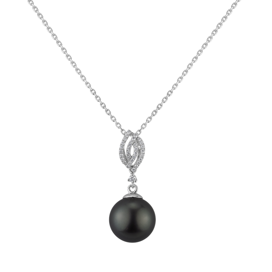 Diamond pendant with Pearl Sea Visions