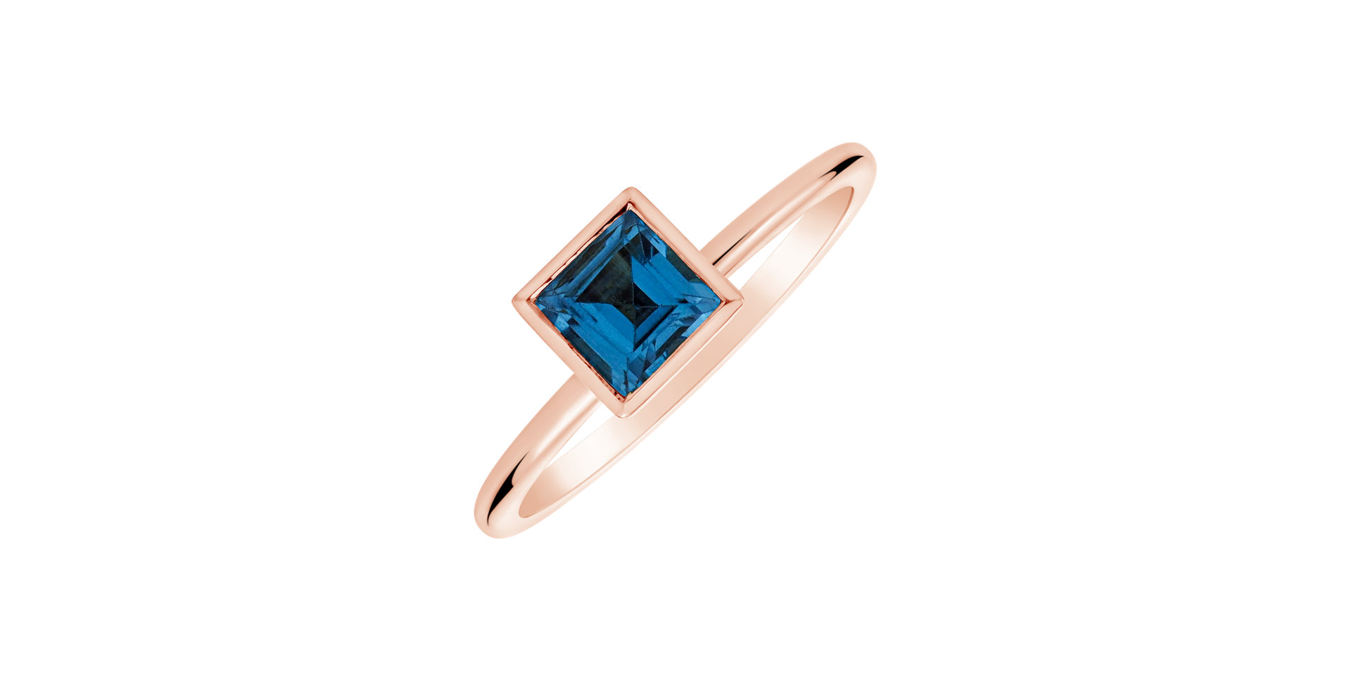 Ring with Topaz Nivalis