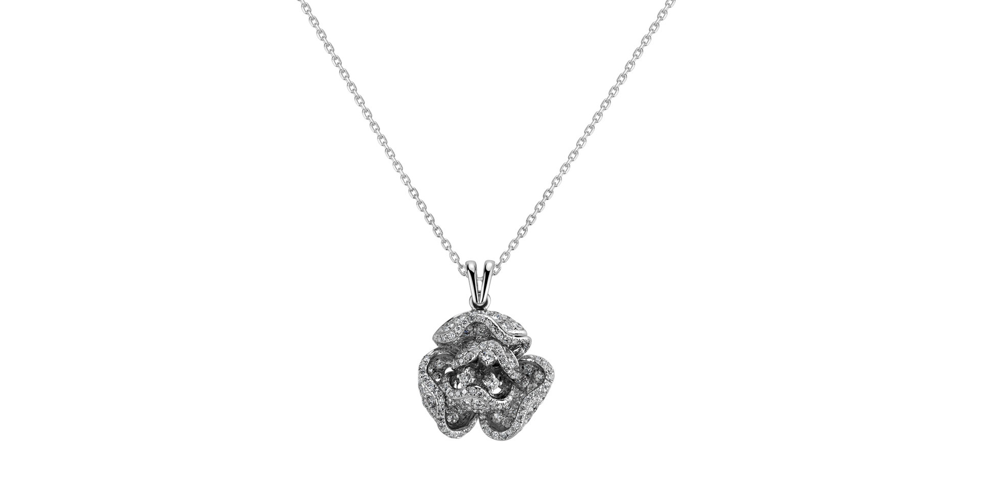 Diamond pendant Crystaline