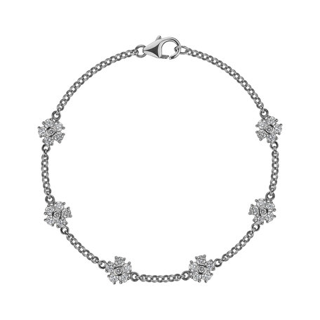 Children's diamond bracelet Sweet Blossoms