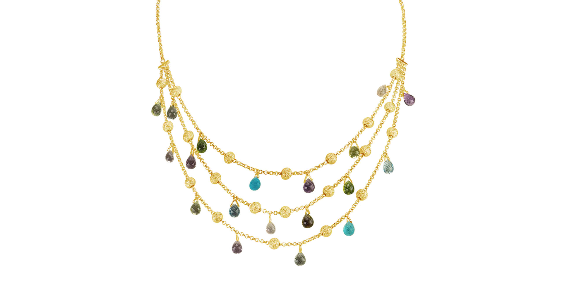 Necklace with gemstones Neera