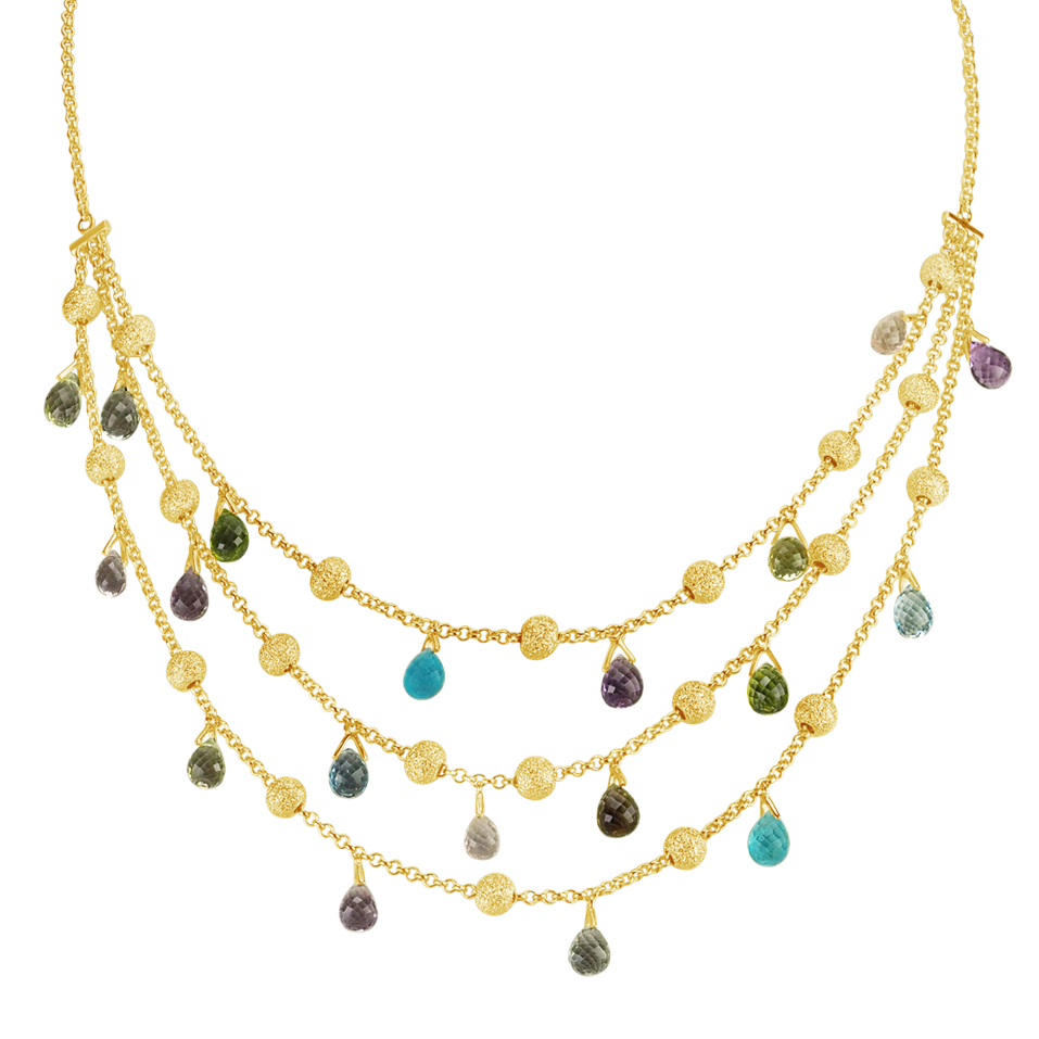 Necklace with gemstones Neera